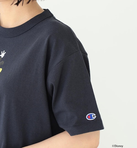 Champion Beams Boy 別注 Disney ディズニー ミッキーマウス Tシャツ Beams Women ビームス ウィメン の通販 アイルミネ