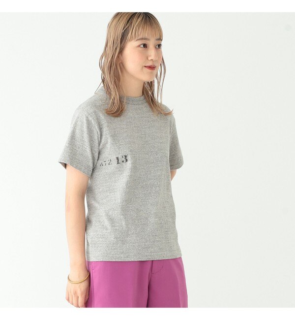 WAREHOUSE & CO. × BEAMS BOY / ステンシル13 Tシャツ|BEAMS WOMEN