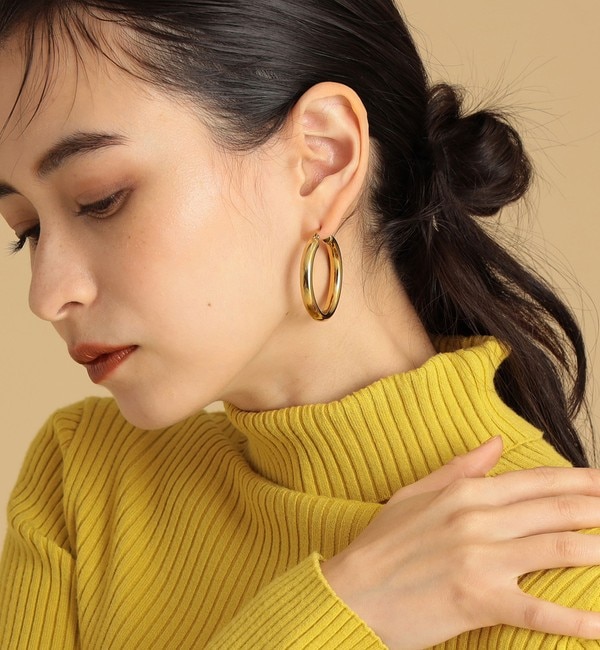 Ray BEAMS / パイプ フープ ピアス|BEAMS WOMEN(ビームス ウィメン)の