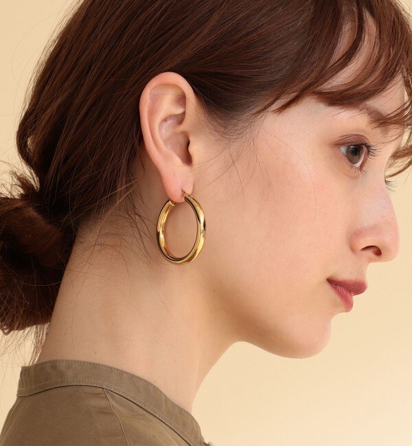 Ray BEAMS / パイプ フープ ピアス|BEAMS WOMEN(ビームス ウィメン)の