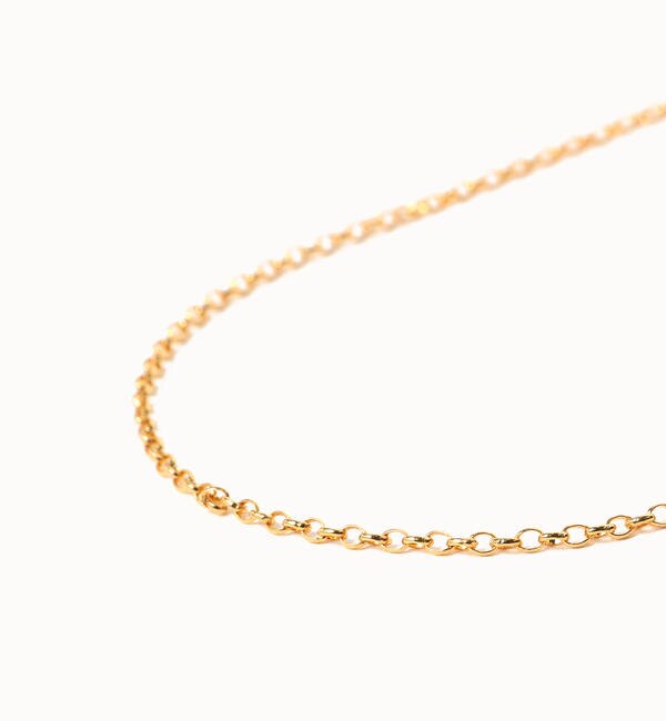 XOLO JEWELRY / Round Link ネックレス GOLD