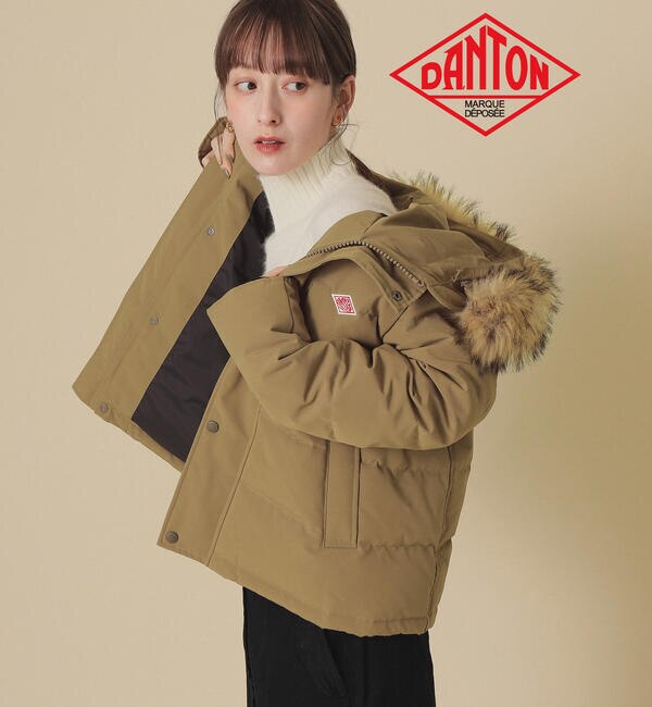 DANTON / ファー付き ダウン ジャケット|BEAMS WOMEN(ビームス