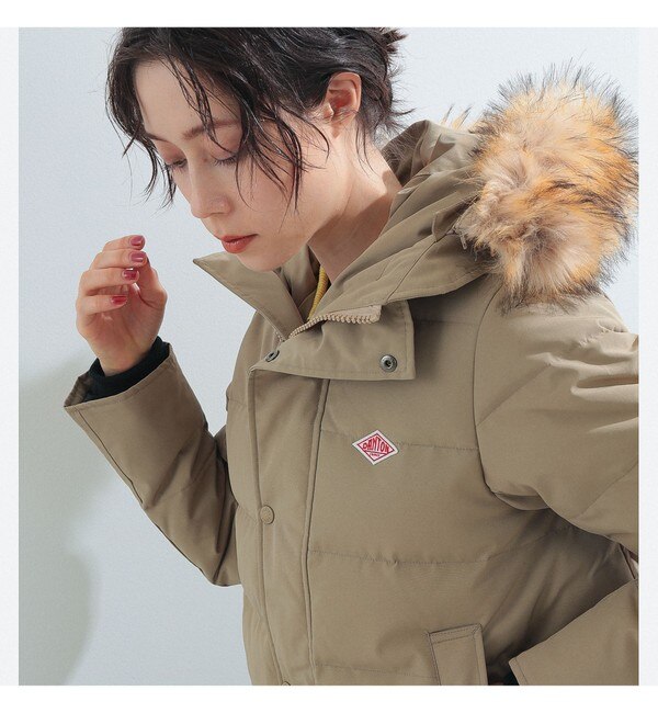 DANTON / ファー付き ダウン ジャケット|BEAMS WOMEN(ビームス