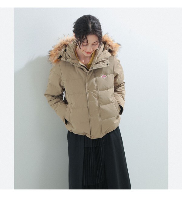 DANTON / ファー付き ダウン ジャケット|BEAMS WOMEN(ビームス