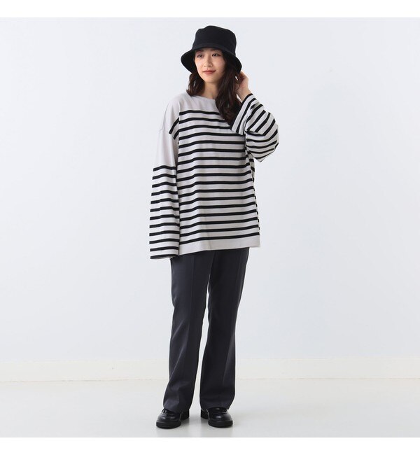 AUBERGE / ウール BIG CHARLOTTE ボーダーカットソー|BEAMS WOMEN