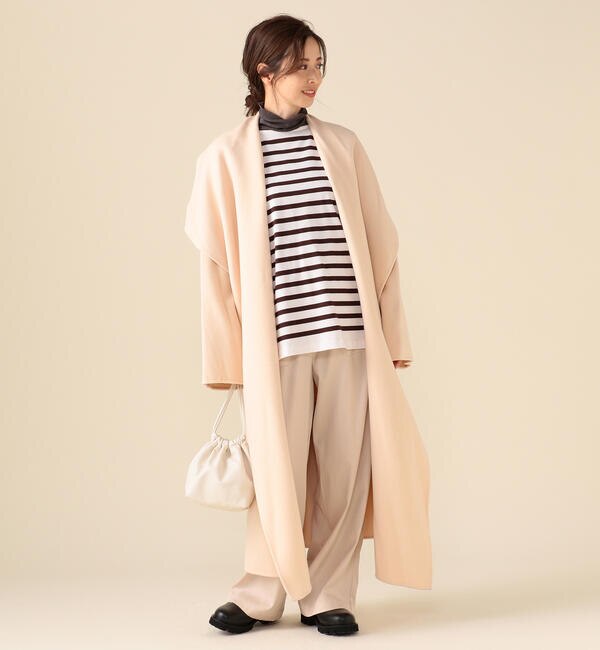 IVY OAK / ウール ガウンコート|BEAMS WOMEN(ビームス ウィメン)の通販