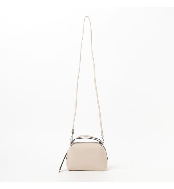 GIANNI CHIARINI / ALIFA レザーショルダーバッグ S|BEAMS WOMEN