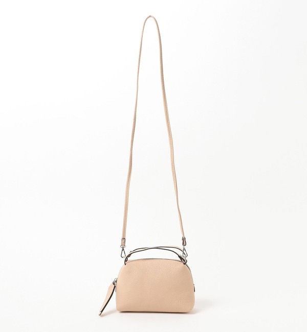 GIANNI CHIARINI / ALIFA レザーショルダーバッグ S|BEAMS WOMEN