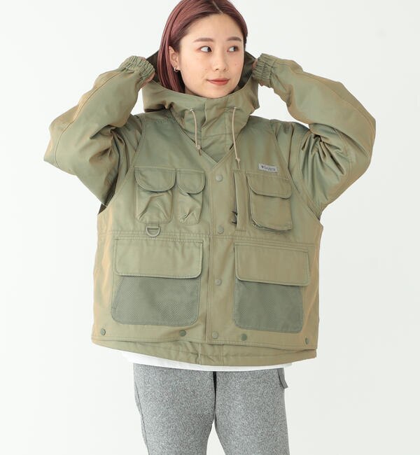 WOMEN＞COLUMBIA × BEAMS / 別注 Logriver BMS Insulated Jacket|BEAMS