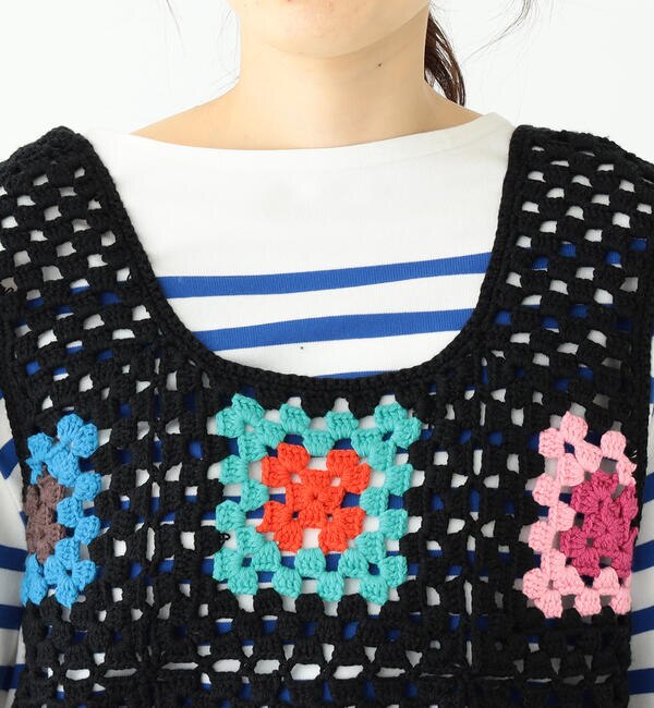 BEAMS BOY / ハンド クロッシェ タンクトップ|BEAMS WOMEN(ビームス ウィメン)の通販|アイルミネ BEAMS BOY / ハンド クロッシェ タンクトップ|BEAMS WOMEN(ビームス ウィメン)の通販|アイルミネ