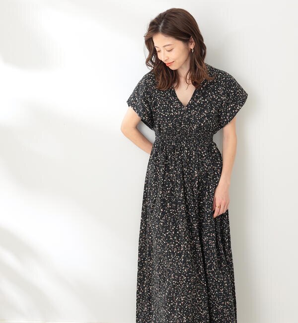 MARIHA Demi-Luxe BEAMS 別注 夏の光のドレス ドット | nate-hospital.com
