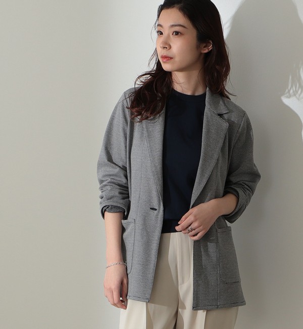 Demi-Luxe BEAMS / カノコ 1ボタン テーラードジャケット|BEAMS WOMEN