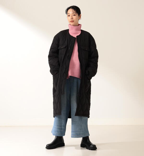 WOOLRICH × Demi-Luxe BEAMS / 別注 キルティング コート|BEAMS WOMEN