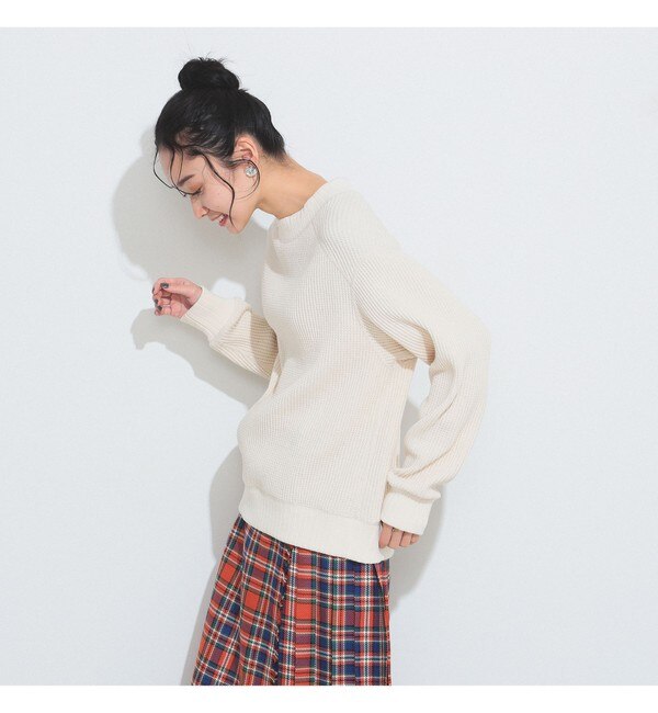 Jackman × BEAMS BOY / ワッフル ミドルネック|BEAMS WOMEN(ビームス