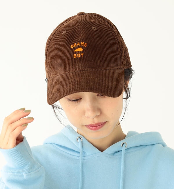 NEW ERA × BEAMS BOY / 別注 ロゴ キャップ 22FW|BEAMS WOMEN(ビームス ウィメン)の通販｜アイルミネ