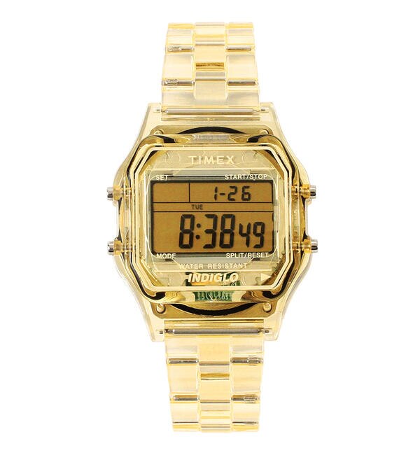 TIMEX × BEAMS BOY / Clear Yellow Classic Digital|BEAMS WOMEN