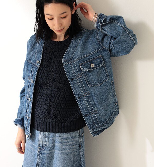 upper hights × Demi-Luxe BEAMS / 別注 THE CECILY デニムジャケット