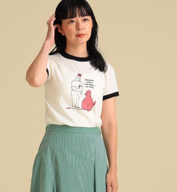 ＜アイルミネ＞【ビームス ウィメン/BEAMS WOMEN】 Shiomi Wada × Ray BEAMS / 別注 Dream Tシャツ
