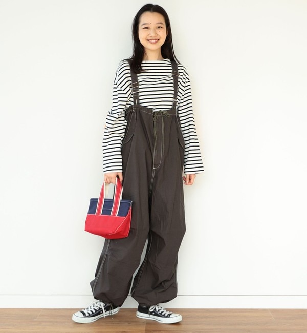 BEAMS BOY / US ARMY オーバー パンツ ガーメント ダイ|BEAMS WOMEN