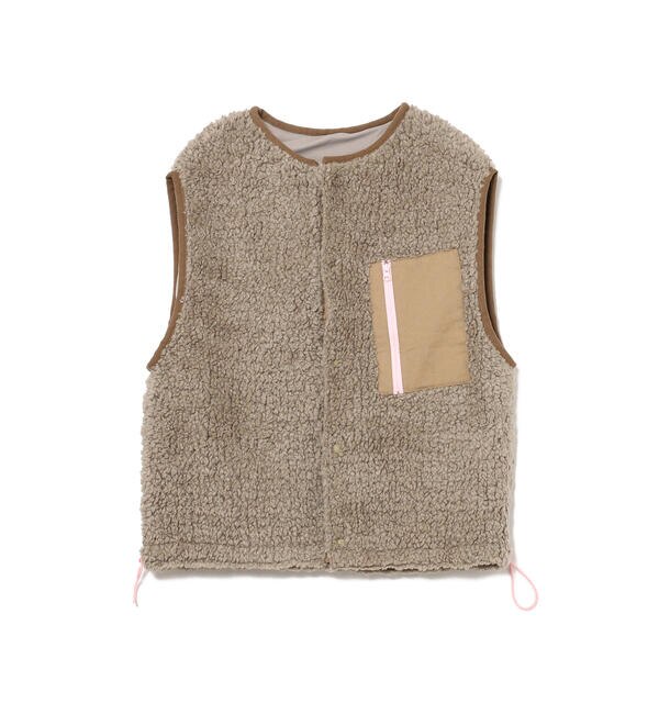 15250円モール 価格 コンパクト NEEDLES × BEAMS / Boa Fleece Vest