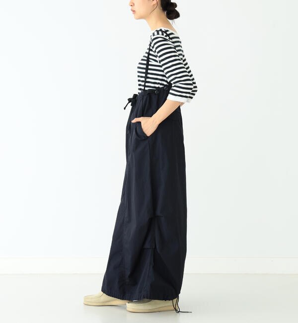 BEAMS BOY / ARMY オーバー パンツ アレンジ ワンピース|BEAMS WOMEN