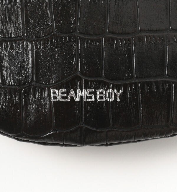 BEAMS BOY / がま口 ショルダーポーチ クロコ|BEAMS WOMEN(ビームス