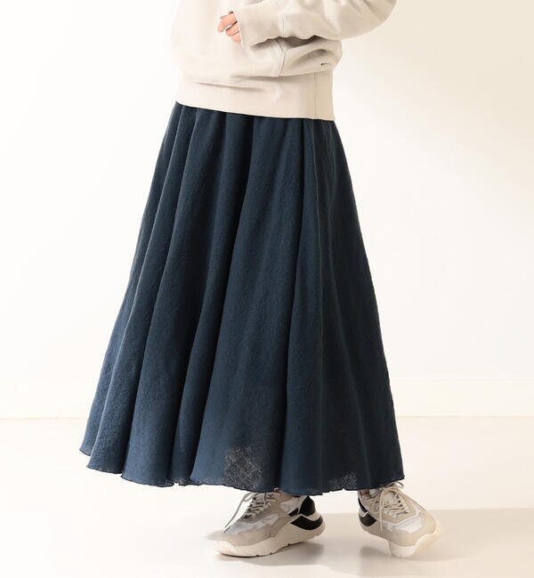 ファッションなデザイン 2020AW 完売色 ak 1 ウールロングスカート