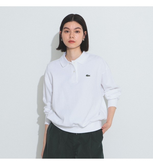 LACOSTE for BEAMS BOY / 別注 ロングスリーブ ポロシャツ|BEAMS WOMEN