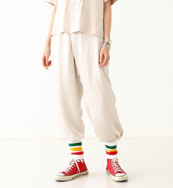 フルオーダー 新品 BEAMS BOY maturelyHemCordJerseyPants - 通販