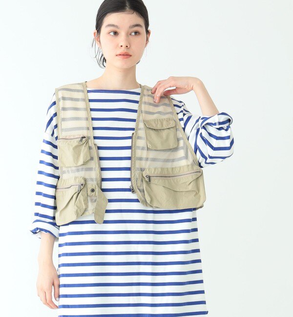 BEAMS BOY / メッシュ フィッシング ベスト|BEAMS WOMEN(ビームス