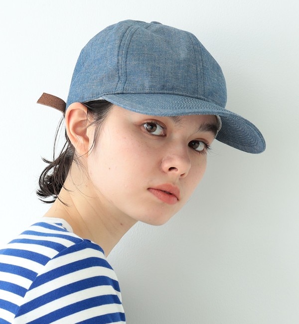 POTEN × BEAMS BOY / 別注 シャンブレー キャップ|BEAMS WOMEN