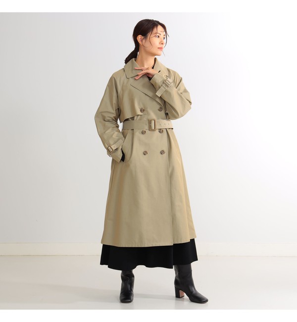 Demi-Luxe BEAMS / ライト トレンチコート|BEAMS WOMEN(ビームス