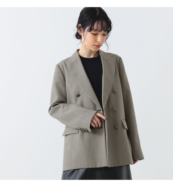 maturely / Knit Tweed Fringe Jacket|BEAMS WOMEN(ビームス ウィメン