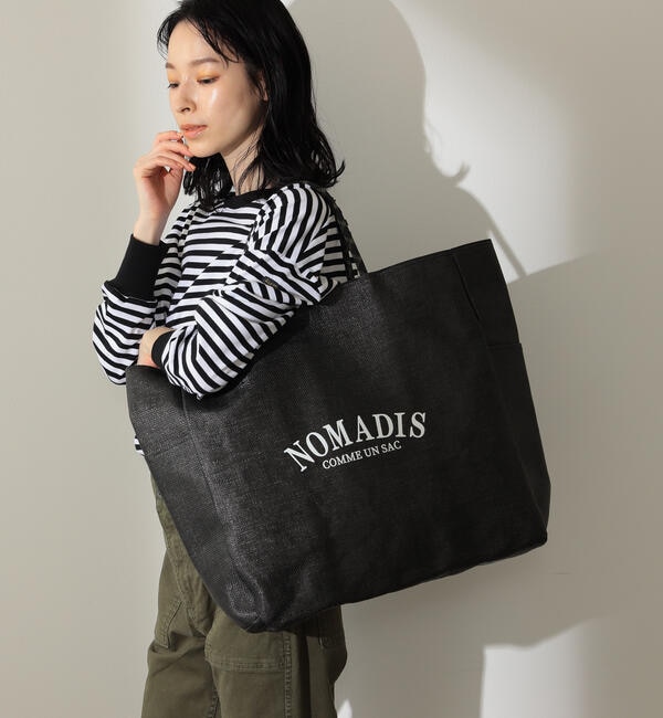 NOMADIS / SAC MESH リバーシブル ロゴトートバッグ|BEAMS WOMEN