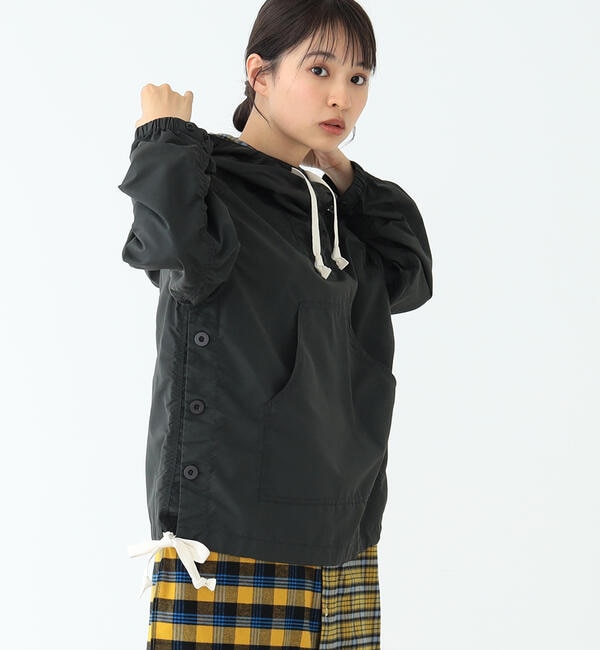 BEAMS BOY / サイドボタン アノラック パーカ|BEAMS WOMEN(ビームス 