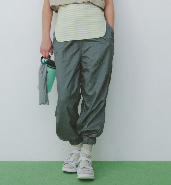 BEAMS BOY / ナイロンタフタ スポーツパンツ 23SS|BEAMS WOMEN