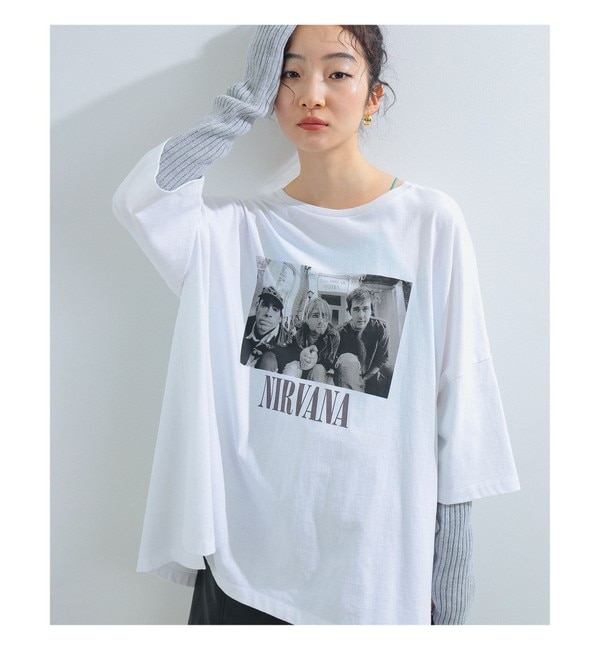 Tシャツ/カットソー(半袖/袖なし)Nirvana  シャツ　citizen SEIKO  BEAMS BLUE