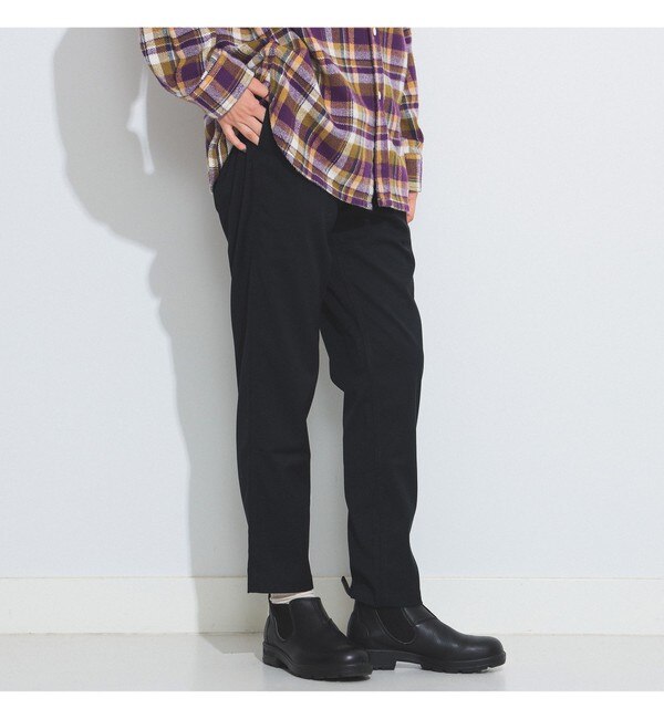 GRAMICCI × BEAMS BOY / 別注 ギャバ テーパード パンツ