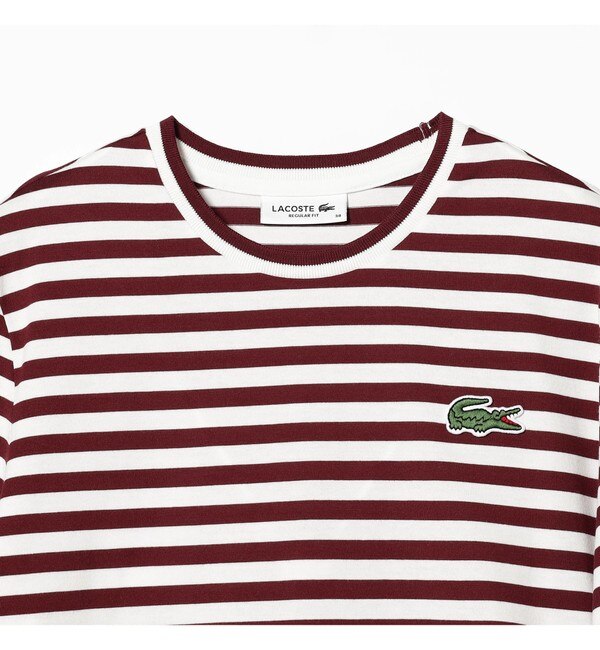 LACOSTE / ベーシックボーダー Tシャツ|BEAMS WOMEN(ビームス ウィメン