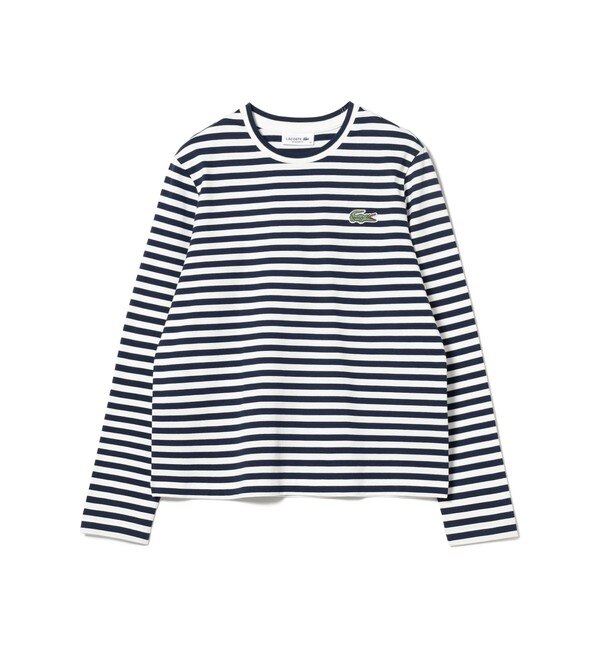 LACOSTE / ベーシックボーダー Tシャツ|BEAMS WOMEN(ビームス ウィメン