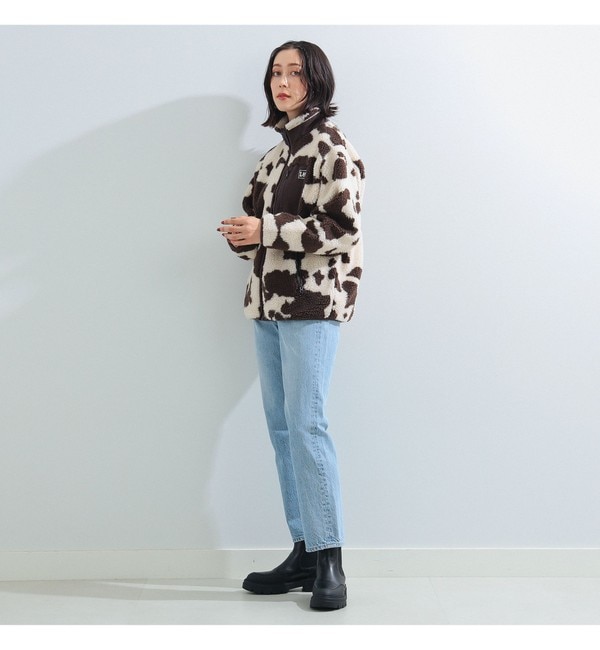 WEB限定】Lee / ボア ジップ ジャケット|BEAMS WOMEN(ビームス