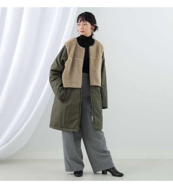 Ray BEAMS / 14G リブ タートルネック ニット|BEAMS WOMEN(ビームス