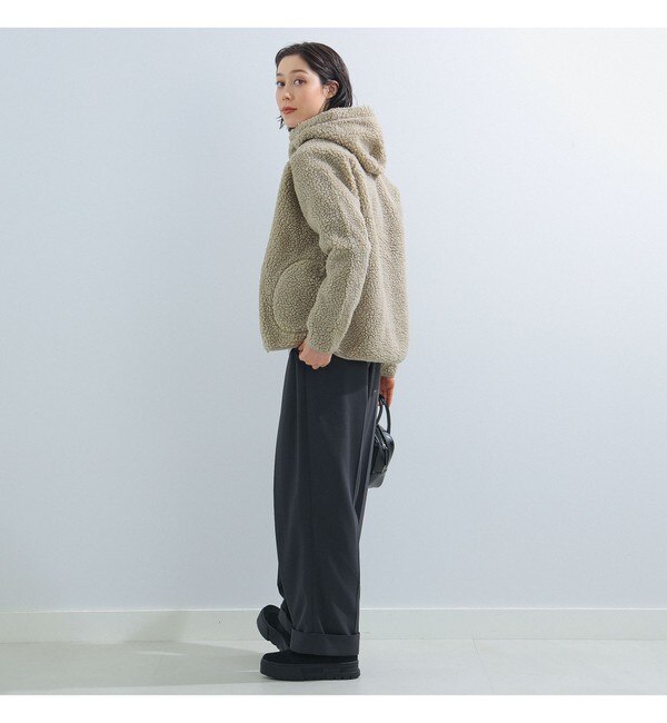 GYMPHLEX / フード ボア ジャケット|BEAMS WOMEN(ビームス ウィメン)の