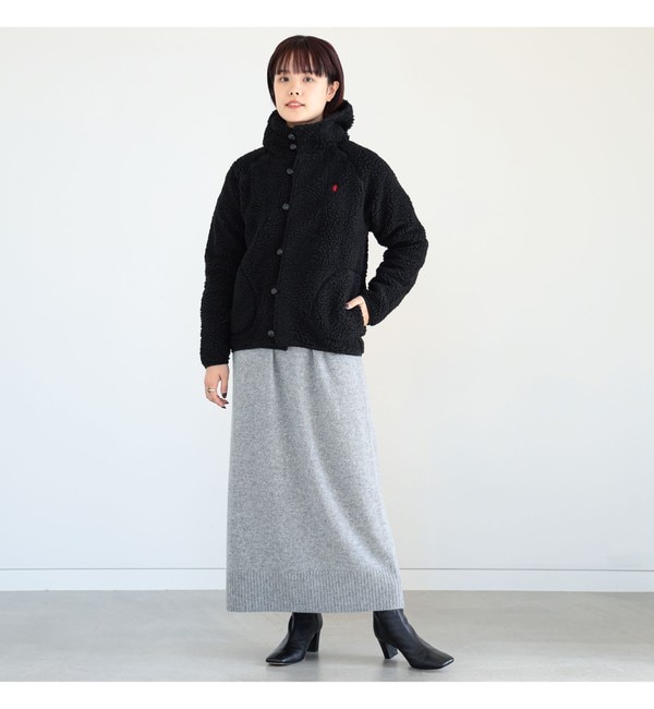 BEAMS mini ジャカード ボア ブルゾン 23FW(90~150cm) - キッズ