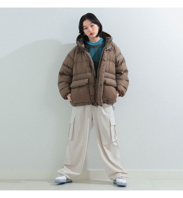 GYMPHLEX / フーデッド ダウン ジャケット|BEAMS WOMEN(ビームス