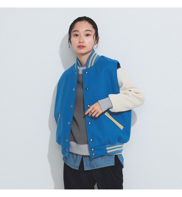 SETTLEMIER'S × BEAMS BOY /?別注 スタジャン ベスト|BEAMS WOMEN