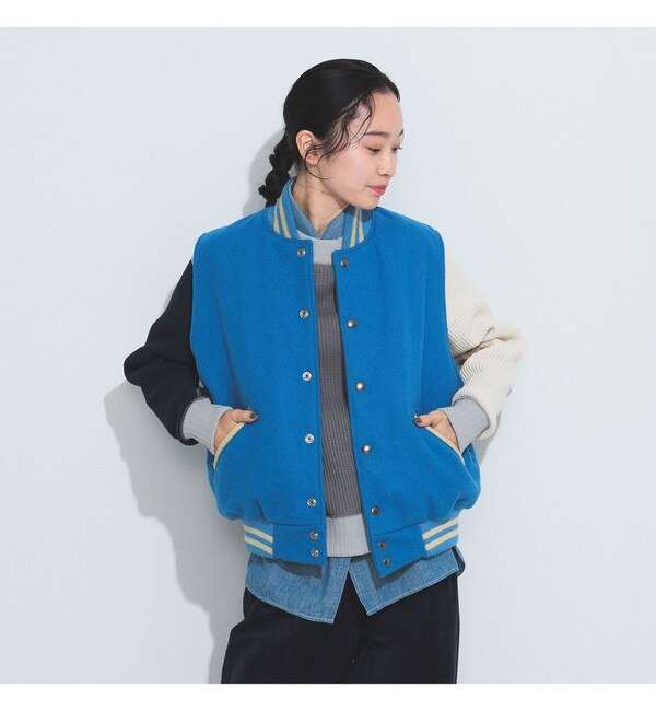 SETTLEMIER'S × BEAMS BOY /?別注 スタジャン ベスト|BEAMS WOMEN