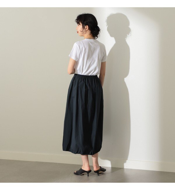 Demi-Luxe BEAMS / コットンナイロン バルーンスカート|BEAMS WOMEN