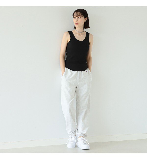 Ray BEAMS / テレコ カップ付き タンクトップ|BEAMS WOMEN(ビームス