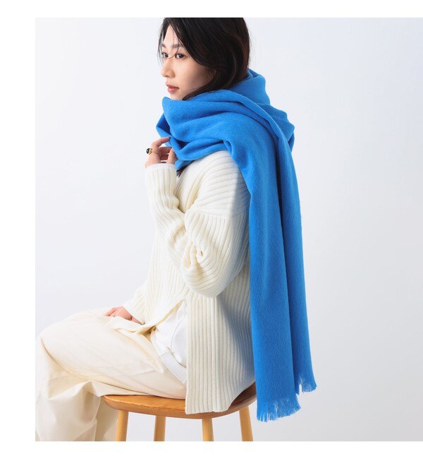 ASAUCE MELER / スーリーアルパカ シャギー ストール|BEAMS WOMEN ...